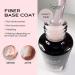 Sincero Salon - Milky Pink Gel Nail Polish Base Coat 6ml - Extra Strong Nail Strengthener For Damaged Nails - Gel Base Coat - Nail Varnish - Gel Polish Nail Art - LED UV Gel Nail Polish - Buy Online on GoSupps.com