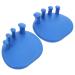 Healeved Sports Accessories 1 Pair Arch Trainer Thumb Splint Sport Accessories Hammer Bunion Cushions Silicone Separator Stretcher Hallux Valgus Accessory Foot Bone Thumb Spica Splint 11X10X6CM Blue