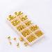 VARWANEO Pearl Setting Machine Supporting Beads DIY Craft for Hand Press Machine Clothes,Leather,Jacket,Jeans Wear,Bracelets,Bags golden