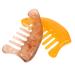Beavorty 4 pieces massage comb face massage gua Sha comb for the scalp massage comb massage comb tool neck massage device scalp massage scratch scrap multifunction jade comb