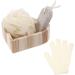 Kit De Bain Outil De Nettoyage Du Corps Gommage Corporel Prot ge-mains Ensemble Accessoires De Douche - Buy Online on GoSupps.com