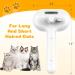 4-in-1 Self-Cleaning Cat Hair Brush - Universal Pet Care Comb with Disposable Essence | Eco-Friendly Green Animal Hair Cleaning Brush - Buy Online on GoSupps.com