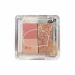 Small And Exquisite Eye Shadow Plate Shimmering Pearl Milk Tea Color Mini Eye Shadow Student Makeup Eyeshadow Waterproof Proof Luminous High Flash under Eye Stick (E One Size) One Size E