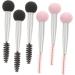 Baluue 30 Pcs Sponge Makeup Brush Makeup Foundation Make up Puff Eyelash Applicator Kit Para Pesta as Nylon 7.6x1.4cmx5pcs Assorted Colorx5pcs - Buy Online on GoSupps.com