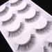 Bluelans 5 Pairs Long False Eyelashes - Black Eyelash Extensions for Stunning Makeup Look | International Shipping Available - Buy Online on GoSupps.com