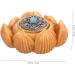 Gleavi Hand Exercise Plate Player - Vintage Carved Tibetan Buddhist Pearls Mini Lotus Flower & Sandalwood Massage Ball - Perfect for Office Relaxation - Buy Online on GoSupps.com