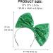 Beavorty Oversized Butterfly Headband Red Hair Accessories Sequin Headband Head Bands for Women's Hair Makeup Bowknot Headband Sequin Bow Headpiece Valentine Party Glitter Headband Green One Size Green - Buy Online on GoSupps.com