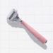 Flamingo Women's 5-Blade Razor + Replacement Cartridge - Desert Rose - Buy Online on GoSupps.com