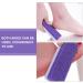 SUPVOX 2x Foot Stone Exfoliating Pumice Callus Remover - Purple Skin Cleaner for Soft Feet | International Shipping - Buy Online on GoSupps.com