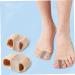 Marmerdo 4pcs Toe Separator Set - Adjustable Gel Straightener for Hammer Toe, Bunion Pad, and Toe Cushion - Double-Hole Toe Cover - Assorted Colors - 6X3.2CM - Buy Online on GoSupps.com