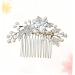 FRCOLOR Women's Comb Jewellery Bridal Hair Comb Wedding Hair Clip Comb Pearl Hair Clips Bridal Crystal Hair Comb Wedding Tiara Hair Pin Hair Accessories European and American Miss - Buy Online on GoSupps.com
