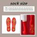 Feng Shui Seven Coins Insoles and Socks for Men Women - Set of 39 (2pcs) - Buy Online on GoSupps.com