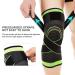 Buy Breathable Sports Knee Pads Warm Protection for Winter Training | Green L #213 - Buy Online on GoSupps.com