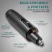 Professional Nose Hair Trimmer - Painless 3-in-1 Ear Nose Eyebrow & Facial Trimmer for Men & Women - Waterproof Dual Edge Blades - Black - Buy Online on GoSupps.com