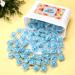 SOBW 100Pcs Fragrance Booster Beads Anti Static Washing Clothes Fragrance Beads Lasting Household Cleaning Tools Blue - Buy Online on GoSupps.com
