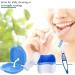 Buy Hongecb Denture Box - Light Blue Prostheses Container & Cleaning Cup for False Teeth Storage - Buy Online on GoSupps.com