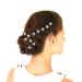 24-Piece Wedding Bridal Hair Combs and U-Shaped Pearl Hair Pins Set - Crystal, Pearl, and Rhinestone Hair Accessories for Brides and Bridesmaids - Buy Online on GoSupps.com