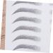 MAGICLULU 6 Pcs 3d Eyebrow Stickers Shaping Stickers Womens Eyebrow Stickers Hair Kit Miss Cosmetic Template ze003x3pcs Blackx3pcs - Buy Online on GoSupps.com