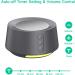 Grey 15.2 White Noise Machine - 14 Soothing Sounds, Night Light, Timer Feature for Baby & Adult Sleep - Plug-in Sound Machine - Buy Online on GoSupps.com