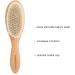 GREENTH PRO Wooden Baby Hair Brush - Natural Beech Wood with Soft Goat Bristles for Toddlers, Infants, Boys, Girls - Perfect Gift Item - Buy Online on GoSupps.com