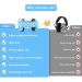 CUIFULI Kids Noise Reduction Earmuffs - Blue, for Babies & Toddlers 12-36 Months - Buy Online on GoSupps.com