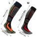 JTEG Unisex Ski Socks - Thermo Knee Socks for Winter Sports | 2 Pairs Red-Orange for Men Women & Kids - Buy Online on GoSupps.com