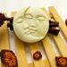 Sun & Moon Silicone Soap Mold - 4 Cavity Crescent Moon Face for Homemade Lotion Bar, Bath Bombs, DIY Candle Resin Making - Buy Online on GoSupps.com