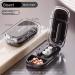 Adjustable Pill Cutter Splitter for Accurate Cutting of Small & Large Pills | Multi-Pill Cutter Box (1/2 Black) - International Shipping Available - Buy Online on GoSupps.com