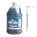 ZippySweets - Grape Snow Cone Syrup with Complimentary Pump 1 Gallon Makes Up to 128 Snow Cones Perfect Shaved Ice Syrup for Parties and Events Tasty Shaved Ice Treats