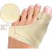 Unisex Hallux Valgus Corrector - Breathable Nylon Bandage for Large Toes | Skin-Colored Foot Pain Relief with Non-Slip Silicone Strips - Buy Online on GoSupps.com