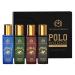 The Man Company Specially Curated Perfume Gift Set For Men Spray - 4X20Ml - Polo Woods Collection | Premium Long-Lasting Fragrance | Luxury Eau De Parfum | Gift Set For Him