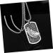 Men Cool Necklace Men's Necklaces A Necklace Cool Hip Hop Necklace Badge Punk Man - Buy Online on GoSupps.com