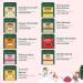 VAHDAM Merry Christmas - Christmas Tea Gift Set (9 Individual Tea Bags Pack of 2) Limited Edition | Gluten Free Non-GMO | - Buy Online on GoSupps.com