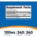 Nutricost 5-HTP 100mg 240 Capsules (2 Bottles) - Natural Mood and Sleep Support - Buy Online on GoSupps.com