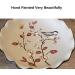 Fruit Bowl Fruit Dish New Chinese Retro Handmade Round Wave Pattern Ceramic Fruit Bowl Living Room Kitchen Decor Fruit Plate Candy Bowl Fruit Plate - Buy Online on GoSupps.com
