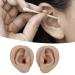 Silicone Ear Model Set - Left and Right Soft Flexible Fake Ear Piercing Practice & Jewelry Display Teaching Tool - Buy Online on GoSupps.com