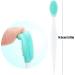 10-Piece Colorful Lip Scrub Brush Set | Silicone Exfoliating Double-Sided Soft Brushes for Lip Smoothing and Makeup Removal - Buy Online on GoSupps.com