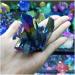 Natural Crystal Rough Rainbow Flame Aura Quartz Crystal Cluster Specimen Stones and Crystals Home Decoration Household yuebang - Buy Online on GoSupps.com