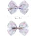 LABOTA 12pcs Siwa Bows Hair Clips - Mermaid Unicorn Rainbow Grosgrain Ribbon Barrettes for Girls - 5 Inches - Birthday Gift for Kids and Teens - Buy Online on GoSupps.com