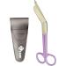 YSCARE Stainless Steel Bandage Scissors - 6.5 inch, Purple/Silver - Ideal for First Aid, Utility, Dressing, Student Nurse, Paramedic - Buy Online on GoSupps.com