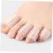 Mobestech Gel Finger Covers - 6 Pairs Bunion & Corn Protectors High Heel Gasket Pads - Comfort & Relief for Feet - Buy Online on GoSupps.com