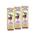 Email diamond toothpaste red 3 pieces