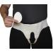 Double Hernia Support Truss for Men - Slim White Adjustable Groin Brace with Compression Pads | Small Size - Buy Online on GoSupps.com