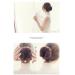 Womens Hair Styling Tools: 2 Pcs Pearl Foam Sponge Donut Bun Maker Clip - DIY Hairstyle Accessories - Buy Online on GoSupps.com