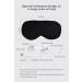 Emacombo Heated Eye Mask - Reusable Silk Steaming Mask with Temperature Control for Puffy, Dry, Tired Eyes - USB Powered - Buy Online on GoSupps.com