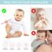 Shop Kauring Baby Bite Ring Set - Silicone Bite Rings & Tubes for Teething Relief (3 Pack with Cleaning Brushes) - Buy Online on GoSupps.com