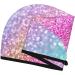 Buy Fun Rainbow Pink Microfiber Hair Towel - Super Absorbent Wrap for Women Quick Dry Hair Cap for Long Curly & Thick Hair - Buy Online on GoSupps.com
