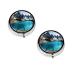 (Rocky Mountain) Round Pill Box 3 Compartment Pill Box Mini Decorative Pocket Purse Portable Travel Medicine Tablet Vitamin Holder Organizer Pill Case