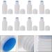 8PCs 50ml Empty Bottles with Sponge Head Applicators for Medicine Cosmetics Aromatherapy & Shoe Care | International Shipping Available - Buy Online on GoSupps.com