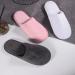 Buy Tianmao 5 Pair Unisex Hotel Slippers - Coral Fleece Washable Closed-Toe Universal Size for Spa & Travel - Gray & Pink Options - Buy Online on GoSupps.com
